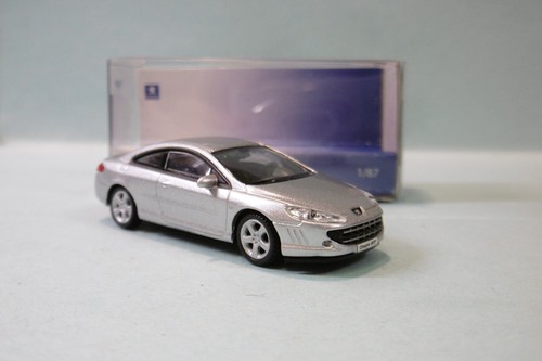 Norev peugeot 407 - coupe, gris