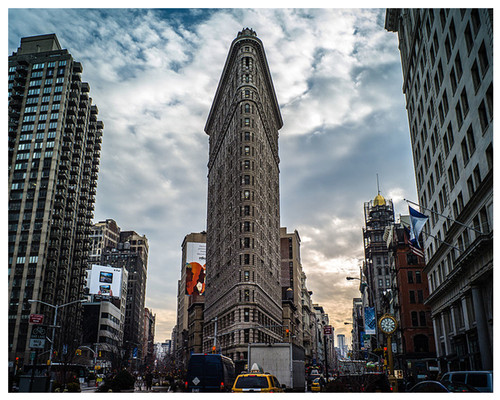 The flatiron building - building,