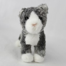 Peluche Chat Douglas Gris Et