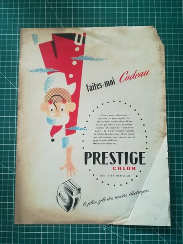244 publicité ancienne 1960 - 244,
