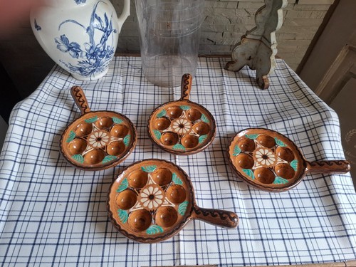 Poêlons plats escargot 6 - poêlons,
