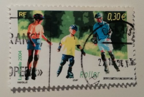Timbre france roller - france,