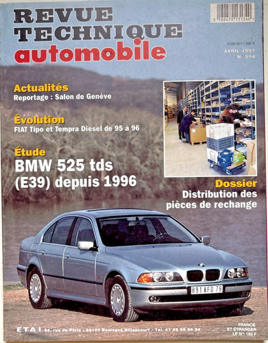 Revue technique bmw 525 tds - revue,
