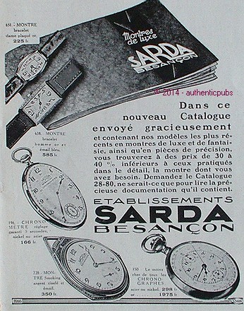 Publicite sarda besancon - publicite,