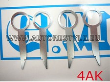 4 Clé Clés Demi-Disques Decrochage Rapide Audi Rns-E Concert 3 Amovibles Après