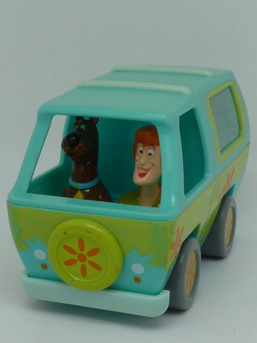 Figurine pvc plastique scooby - pvc,
