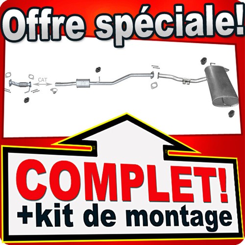 Système échappement pour - d'échappement,