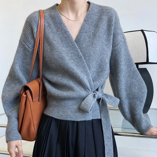 Femme lacet cardigan tricot - femme,