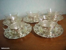 Tasses à café ou thé verre