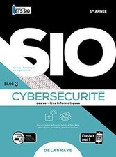 Cybersecurite des Services Informatiques 1re Annee Bts Sio... | Livre | état bon