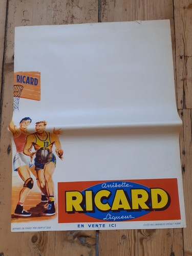 Authentique affiche ricard - authentique,