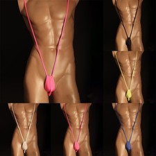 Body homme unique sexy pochette léger G string caleçon disponible maintenant