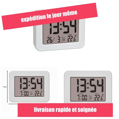 Réveil numérique tfa - réveil,