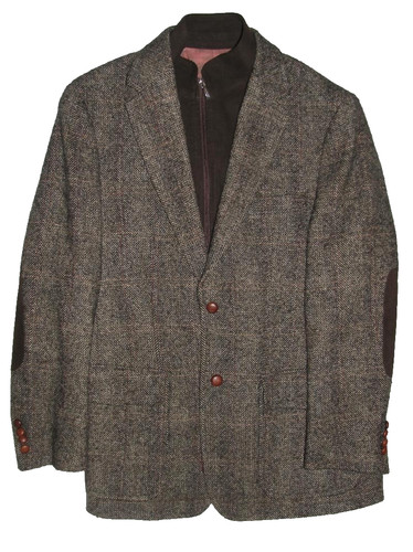 Harris tweed veste homme - tweed,