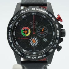 Gevril GV2 Montre Hommes Édition Limitée Noir Steel 9923 + Papiere Scuderia 45MM