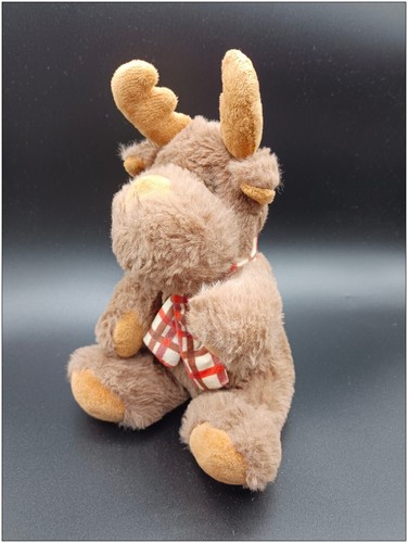 Doudou peluche cerf - elan, renne