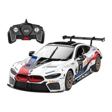 Voiture Télécommandée - TURBO CHALLENGE - BMW M8 GTE - Blanc - 1/18 - Assemblage