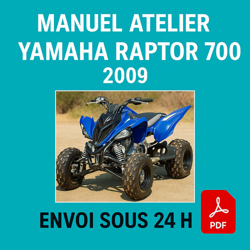 Manuel atelier yamaha 700 - manuel,