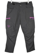 Norrona Svalbard Mid Weight Pantalon Femmes XL Randonnée Tactile Attaches Taille