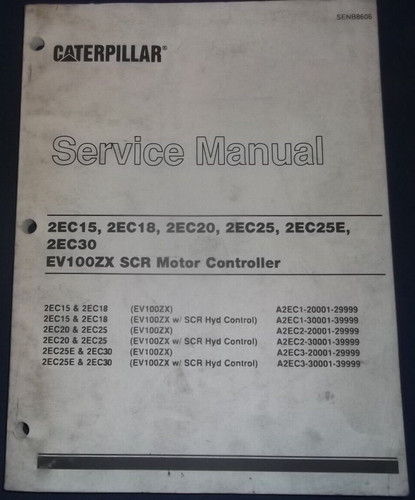 Caterpillar 2ec15 2ec18 2ec20 - 2ec15,