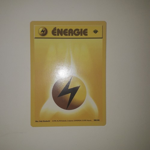 Carte pokemon energie - carte,