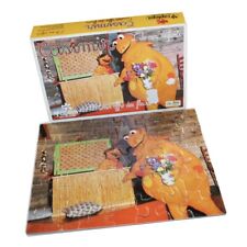 Puzzle Casimir L'île aux enfants / Casimir offre des fleurs Capiepa vintage