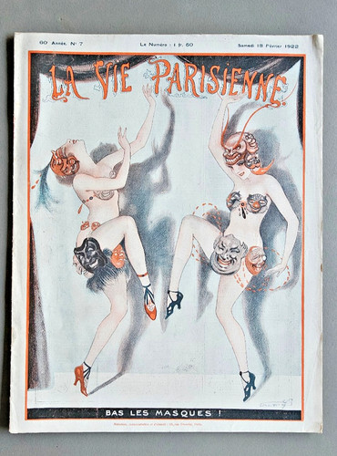 Magazine vie parisienne - magazine,