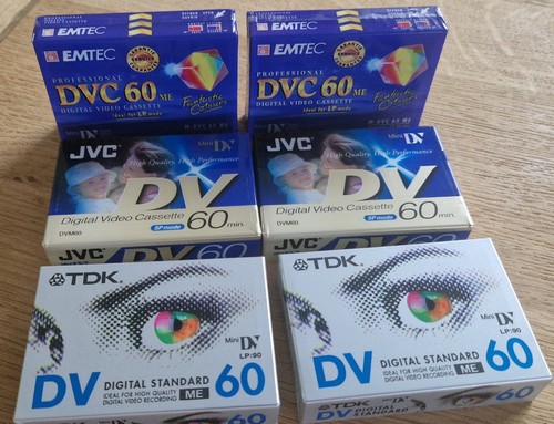 Lot cassettes emtec - 6, k7
