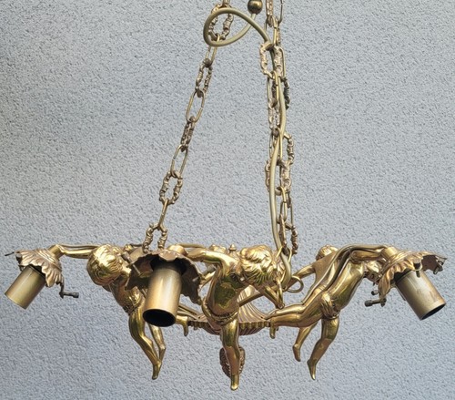 Antique lustre lampe