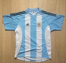 Maillot Foot Argentine Taille L Adidas Coupe Du Monde 2010 Messi Maradona Neuf