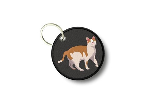 Porte cles clé - , rond