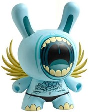 KIDROBOT DUNNY 8" DEPH BIG MOUTH BLUE SDDC Exclusive 500pcs 2006 MINT