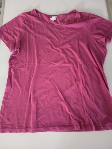 Shirt rose coton - rose, taille