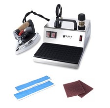 EOLO Centrale Vapeur Fer à Repasser  + Cache-tuyaux + éponges semelle fer GV01 