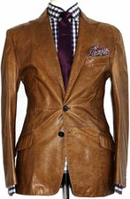 Veste blazer homme 100% cuir
