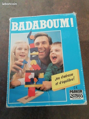 Ancien jeu badaboum - ,