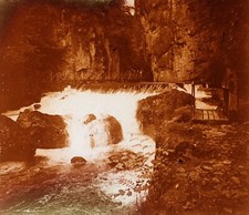 Paysage Cascade c1920 Photo
