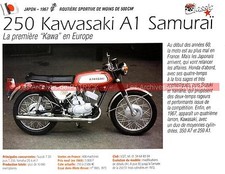 KAWASAKI 250 A1 Samuraï 1967