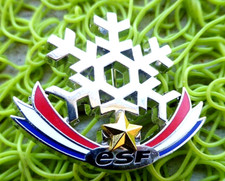 BROCHE SKI FLOCON / ESF CLUB 1
