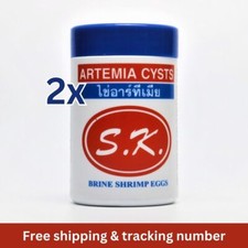 2 x 50 g. Artemia Kysts Oeuf