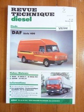 Serie 400 Revue Technique Daf Etat - Bon Etat Occasion