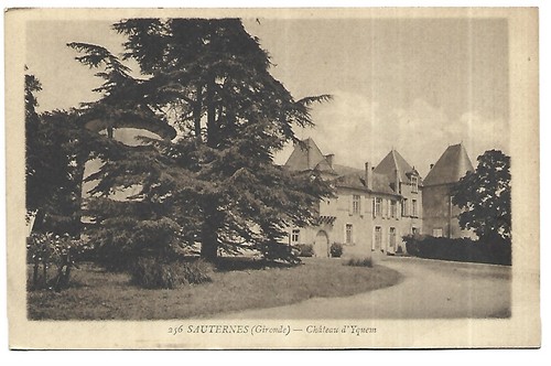 Sauternes chateau d yquem - chateau,
