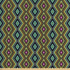 Ethnique Satin Tissu Que