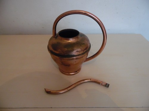 Cruche cuivre rouge - rouge,