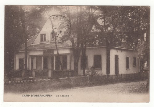 Cpa camp d oberhoffen - 67,