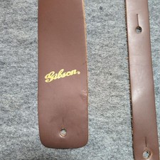 Sangle d'effets de basse guitare Gibson cuir A70 véritable confort performanc...