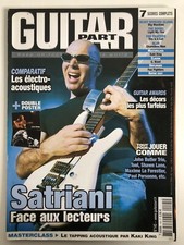 Revue Magazine Guitar Part n°145 Satriani face aux lecteurs, 7 Score Complets