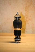 6k7G GEC british tube valvola VALVE lampe TSF radio ZA5699 CV1941 6K7 G SMOKED 