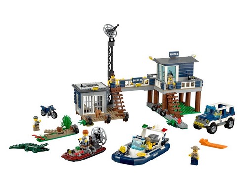 Lego city 60069 swamp police - city,