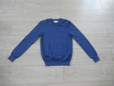 Pull col en V bleu Taille S